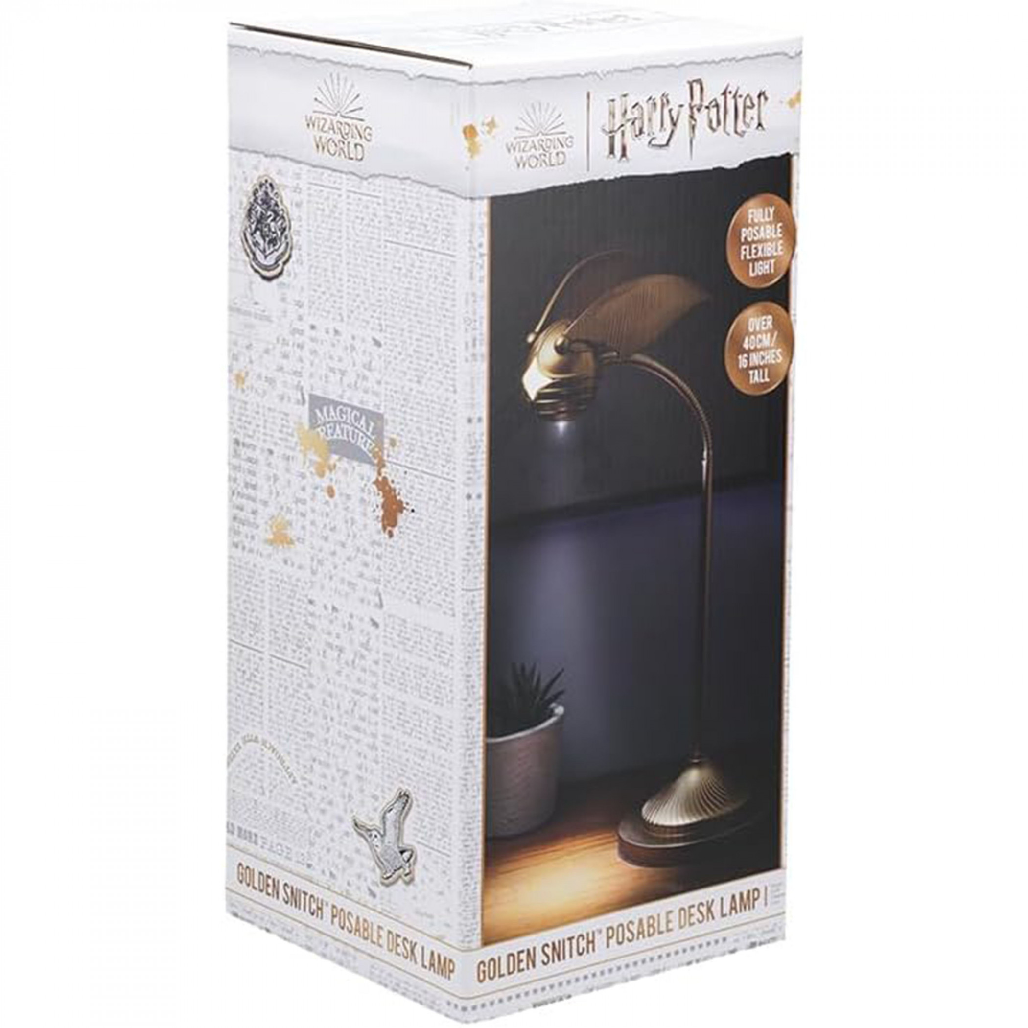 Harry Potter Golden Snitch Posable Desk Light